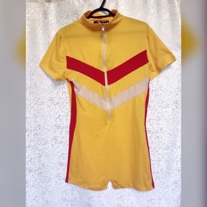 One Piece Yellow Fashion Wear